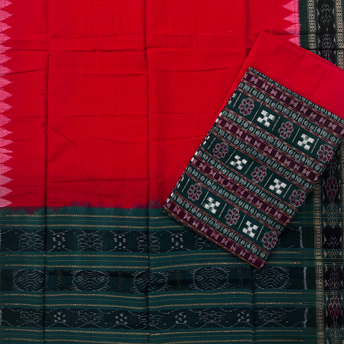 Sambalpuri Cotton Dress Set Utkalika Odisha