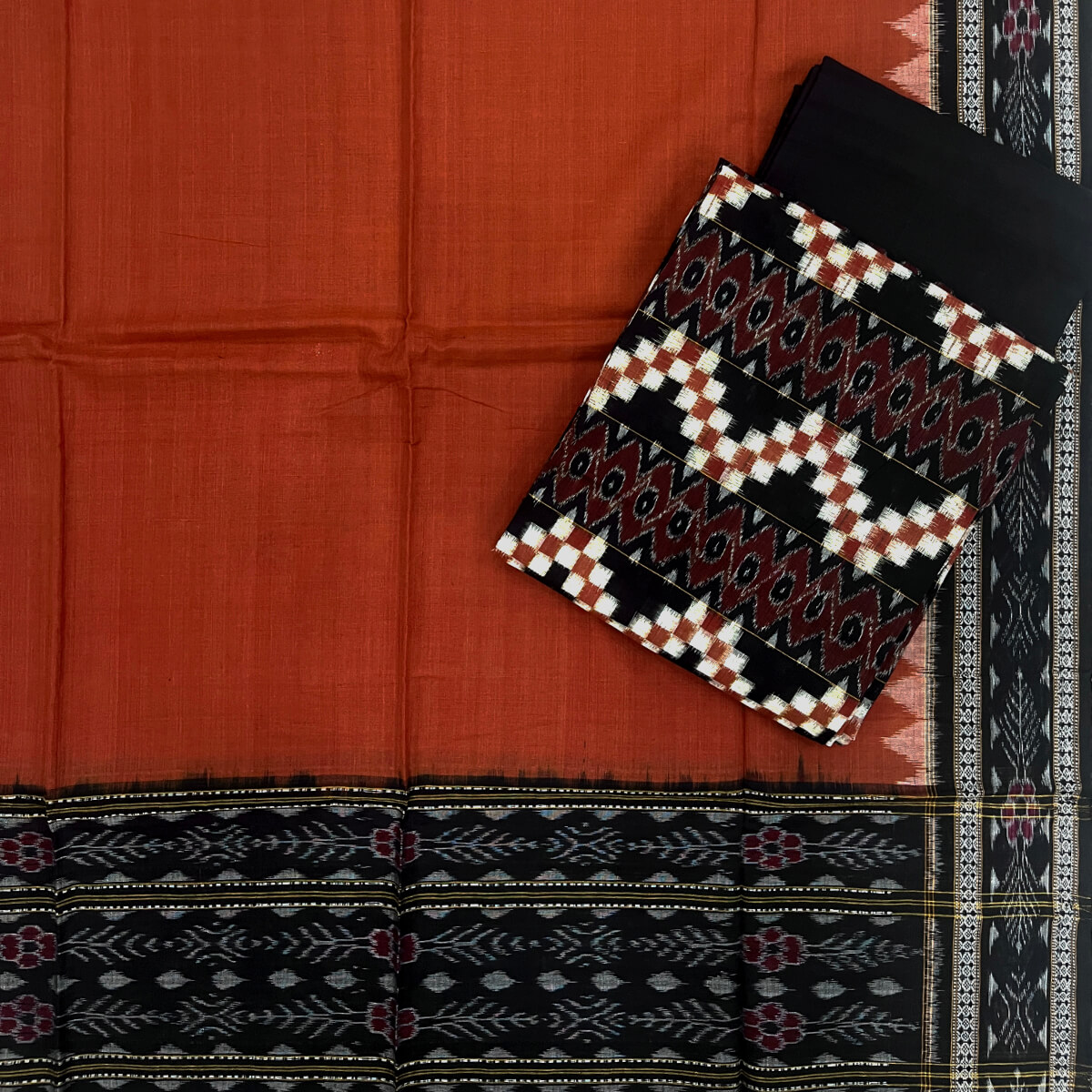 Pure Cotton Sambalpuri Fabric, Multicolour at Rs 170/meter in Cuttack | ID:  26273033473