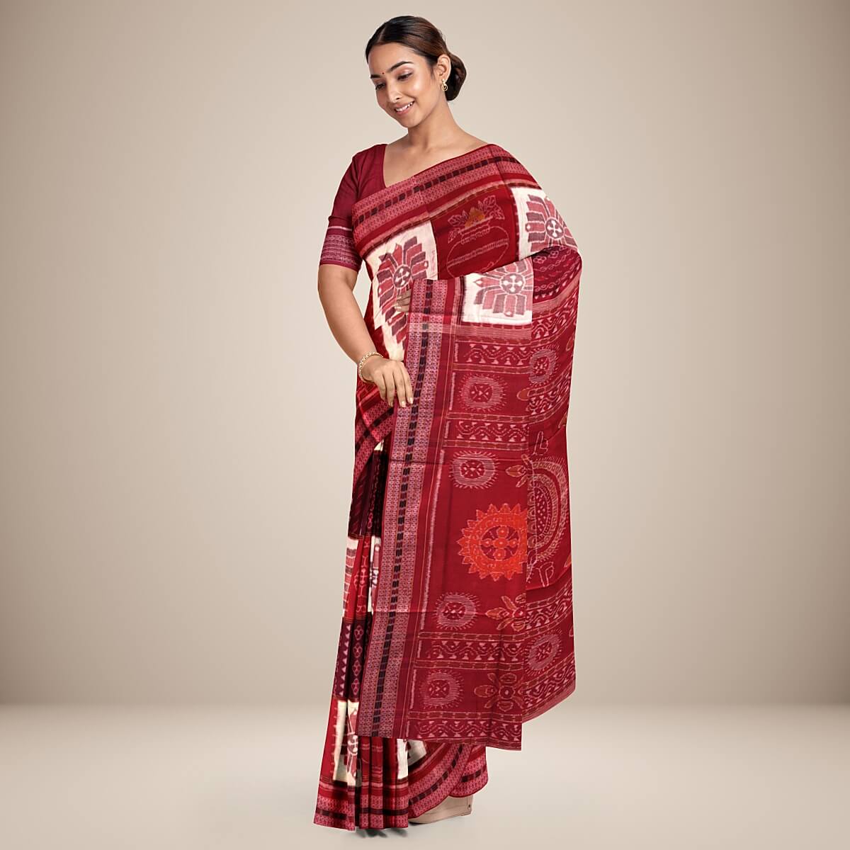 Sambalpuri Cotton Saree Utkalika Odisha