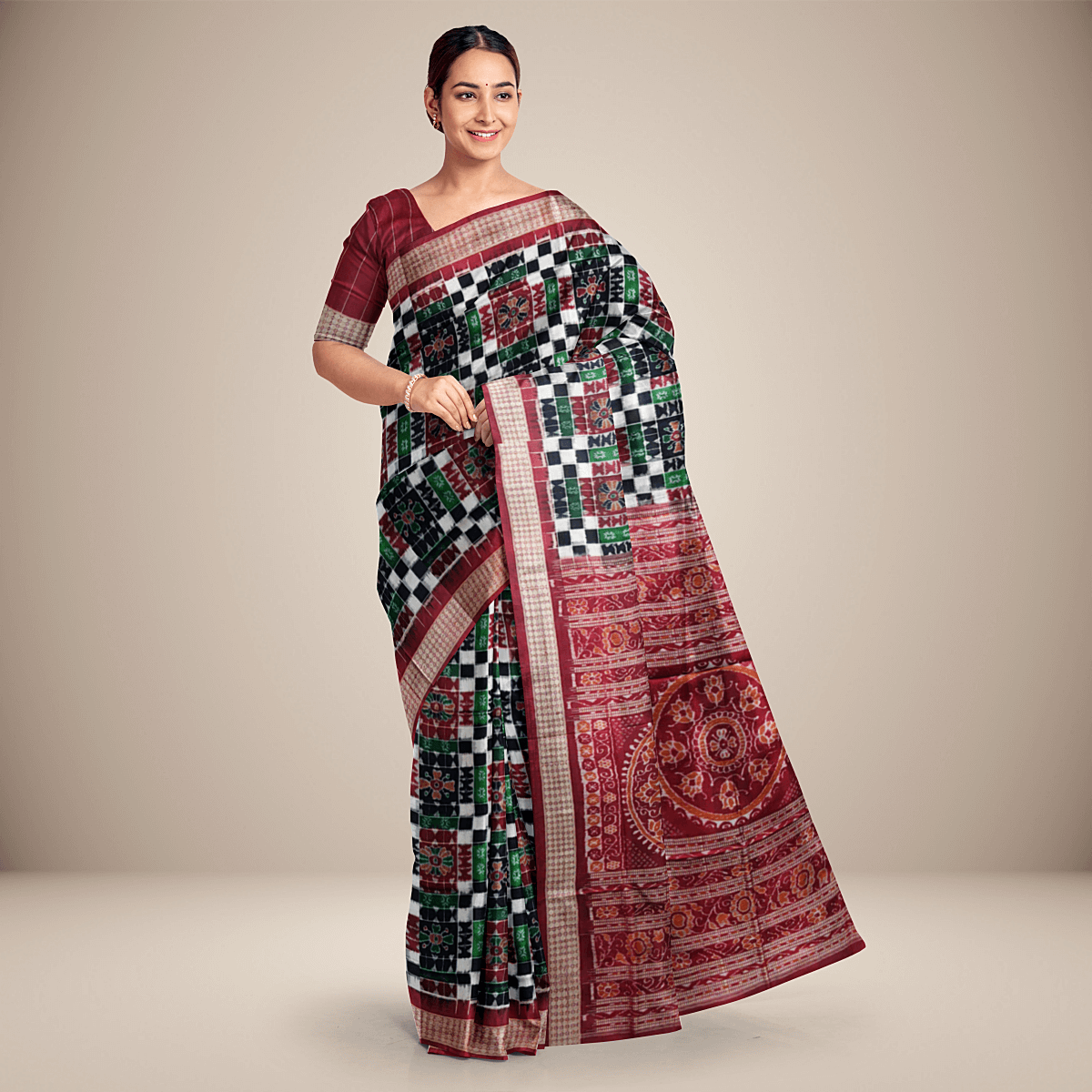 Gopuram Pink Jari Jacquard Cotton Silk Saree Collections - Sari, HD Png  Download , Transparent Png Image - PNGitem