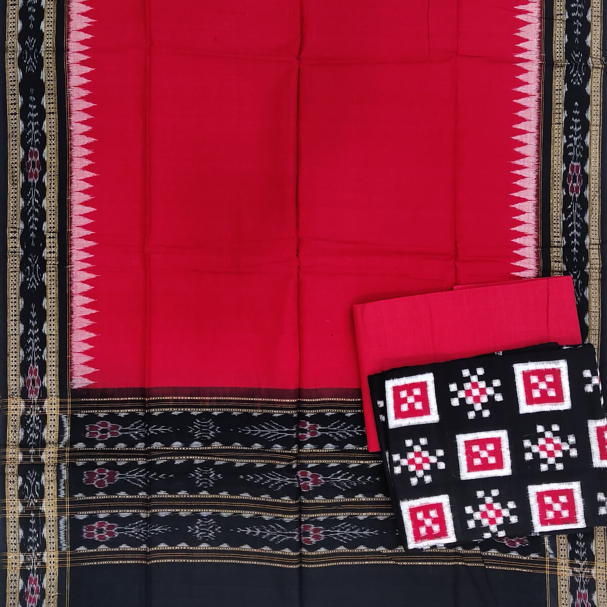 Sambalpuri Cotton Dress Set Utkalika Odisha