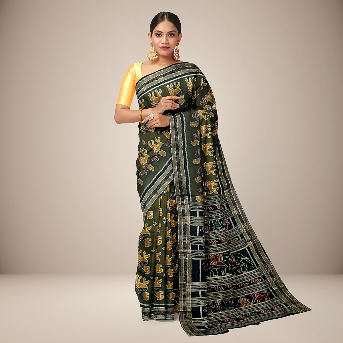 Odisha Pattachitra on Silk: Varsha main image 0