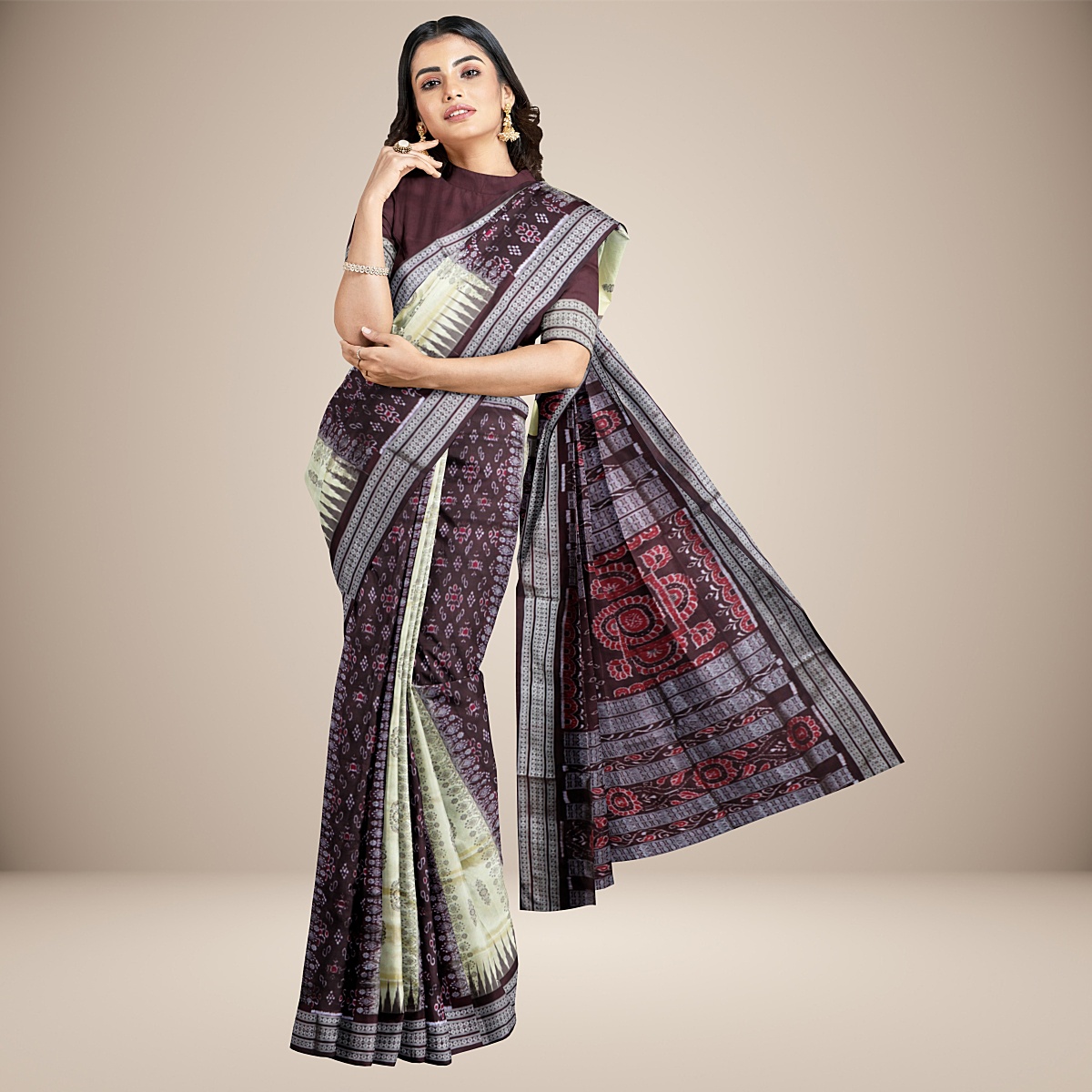 Utkallaxmi Silk Saree - Multi Color