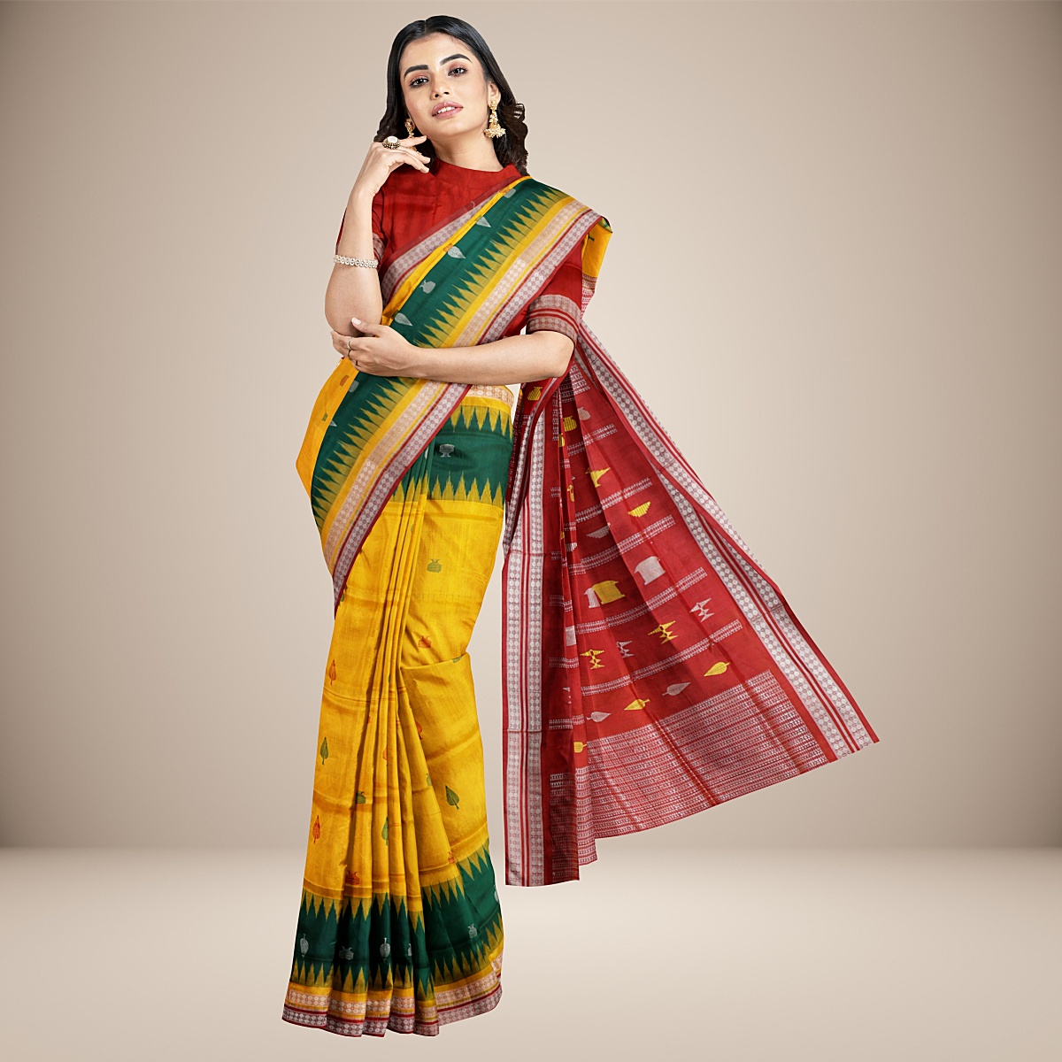 Bomkai Silk Saree - Utkalika Odisha