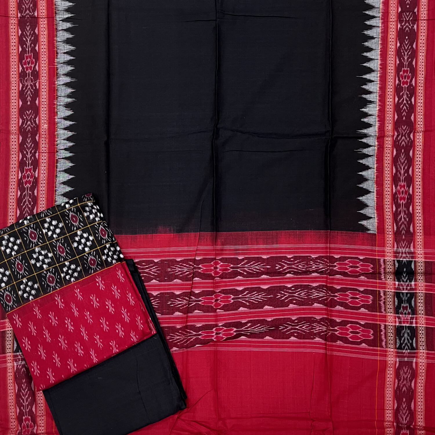 Sambalpuri Cotton Dress Set - Utkalika Odisha