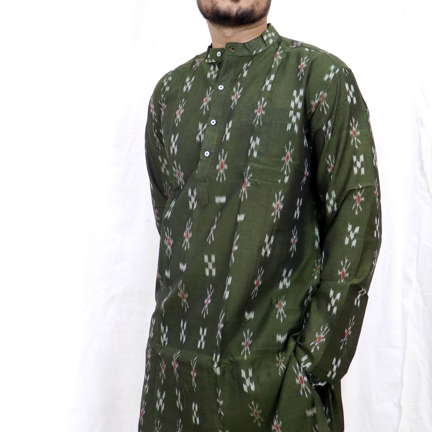 Men Handloom Kurta Utkalika Odisha